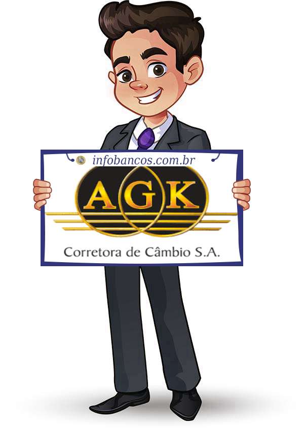 imagem do logotipo do banco AGK CORRETORA DE CAMBIO S.A.