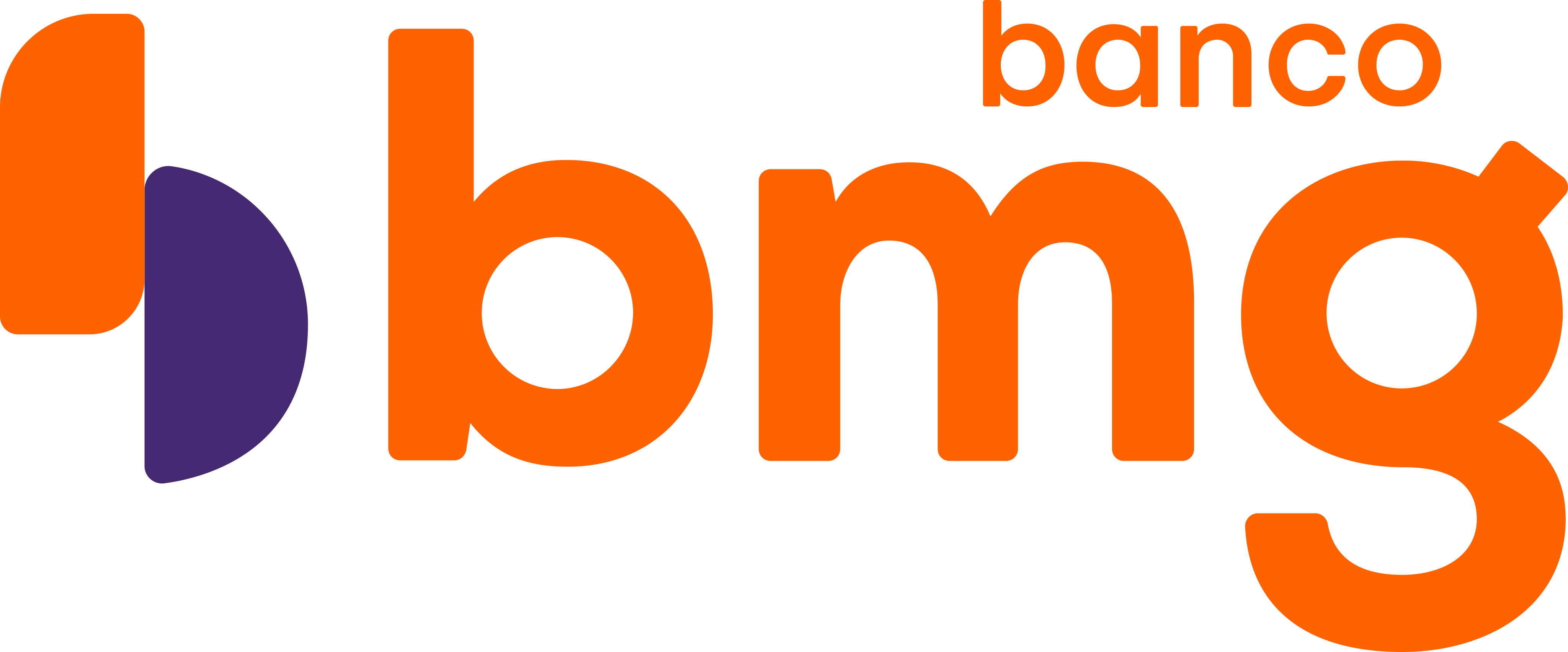 Imagem do logotipo do BANCO BMG S.A. 