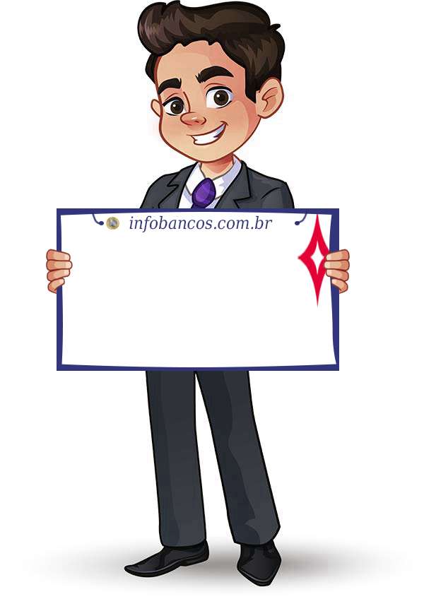 Foto do logotipo do MONEYCORP BANCO DE CÂMBIO S.A. dentro de um quadro com um rapaz o segurando