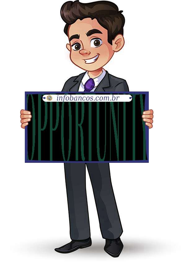 Foto do logotipo do OPPORTUNITY DISTRIBUIDORA DE TÍTULOS E VALORES MOBILIÁRIOS LTDA dentro de um quadro com um rapaz o segurando